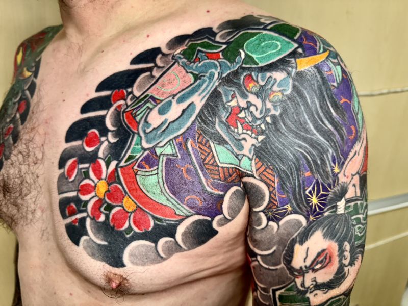 Ogress at the Ichijo-Modoribashi Bridge